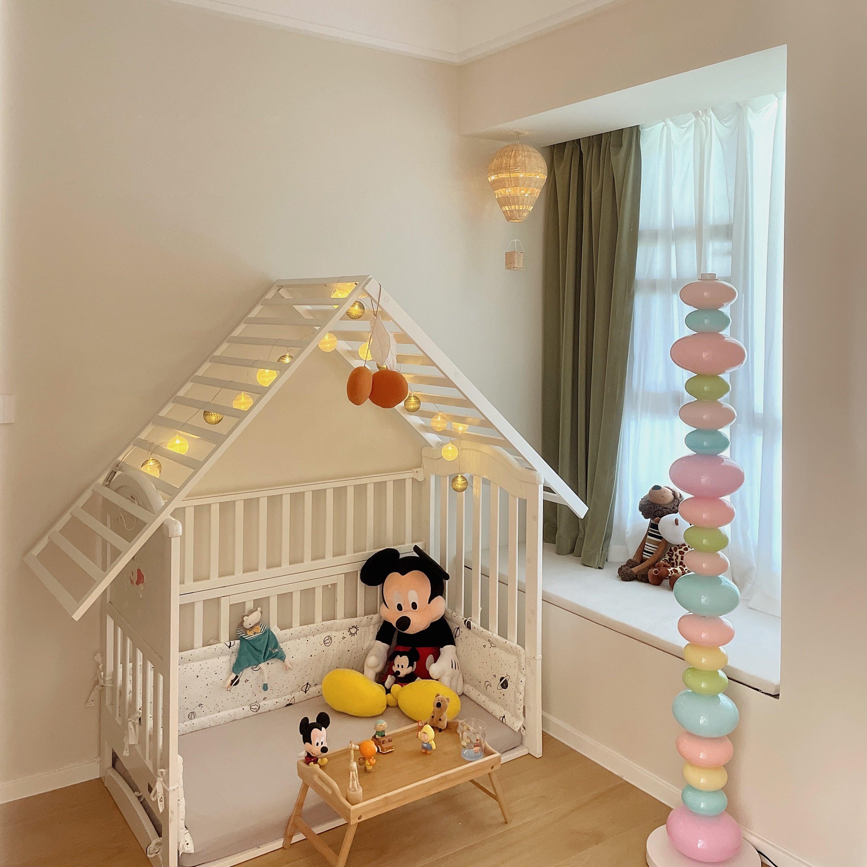 Modern LED Candy Floor Lamp for Living Room - Adjustable Brightness, Warm White Light, Perfect for Bedroom, Office & Reading Corner
