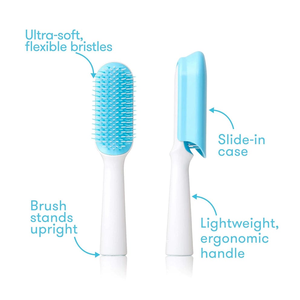 Fridababy Toddler Hair Detangler Brush - Gentle Detangling for Fine or Straight Hair - Perfect for Kids' Daily Hair Care & Styling