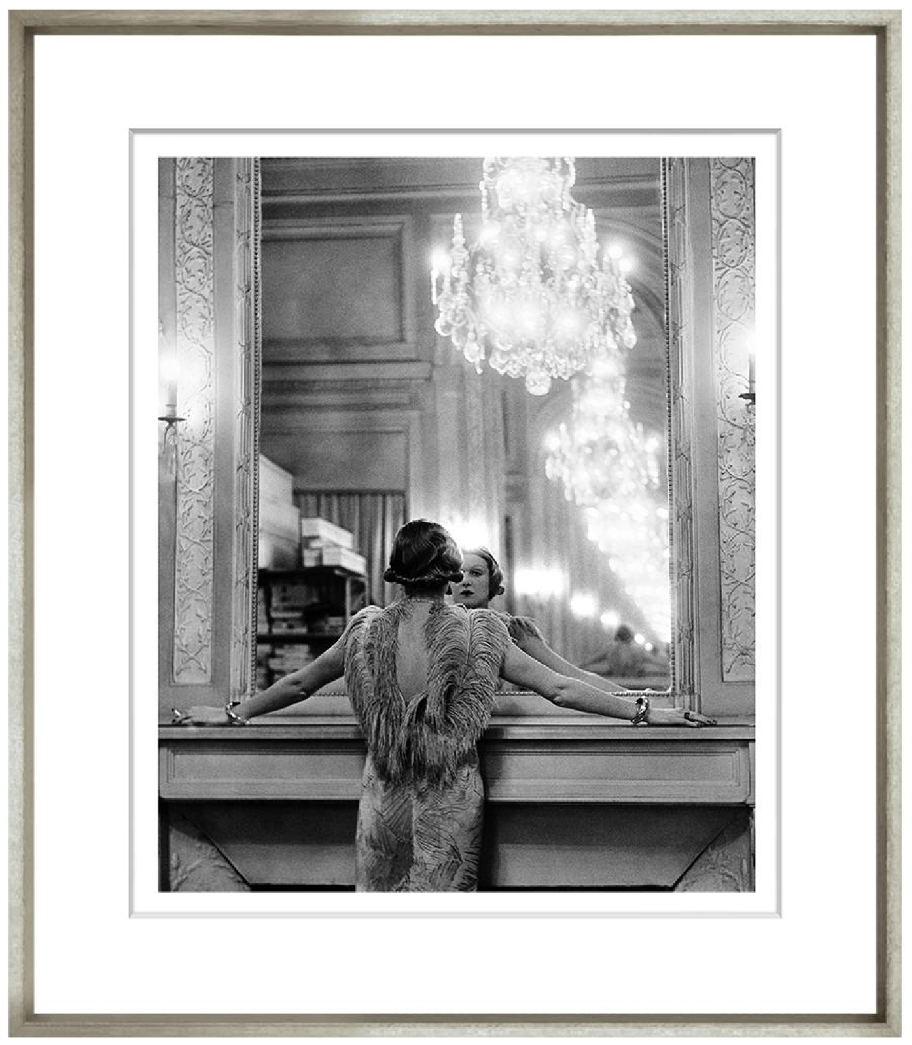 Model In The Mirror Full Length Wall Mirror 26x30 Inches - Perfect for Bedroom, Living Room, and Dressing Area