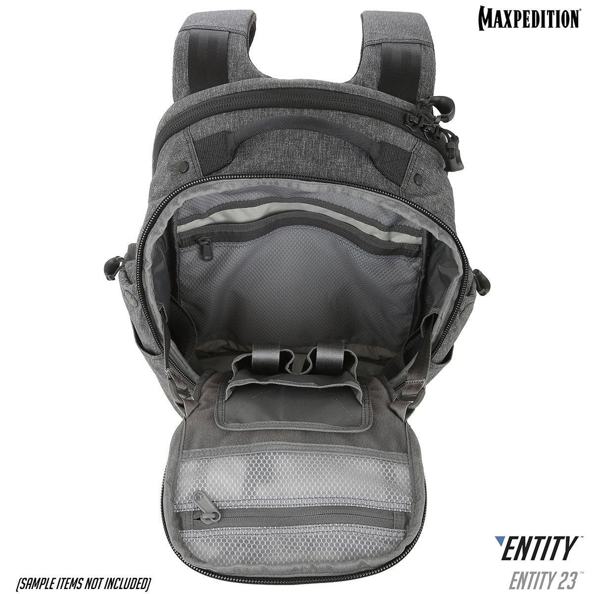 Entity 23™ CCW Concealed Carry Laptop Backpack 23L - Waterproof Anti-Theft Business Travel Backpack for Men & Women - Perfect for Office, College, Airplane & Everyday Commute