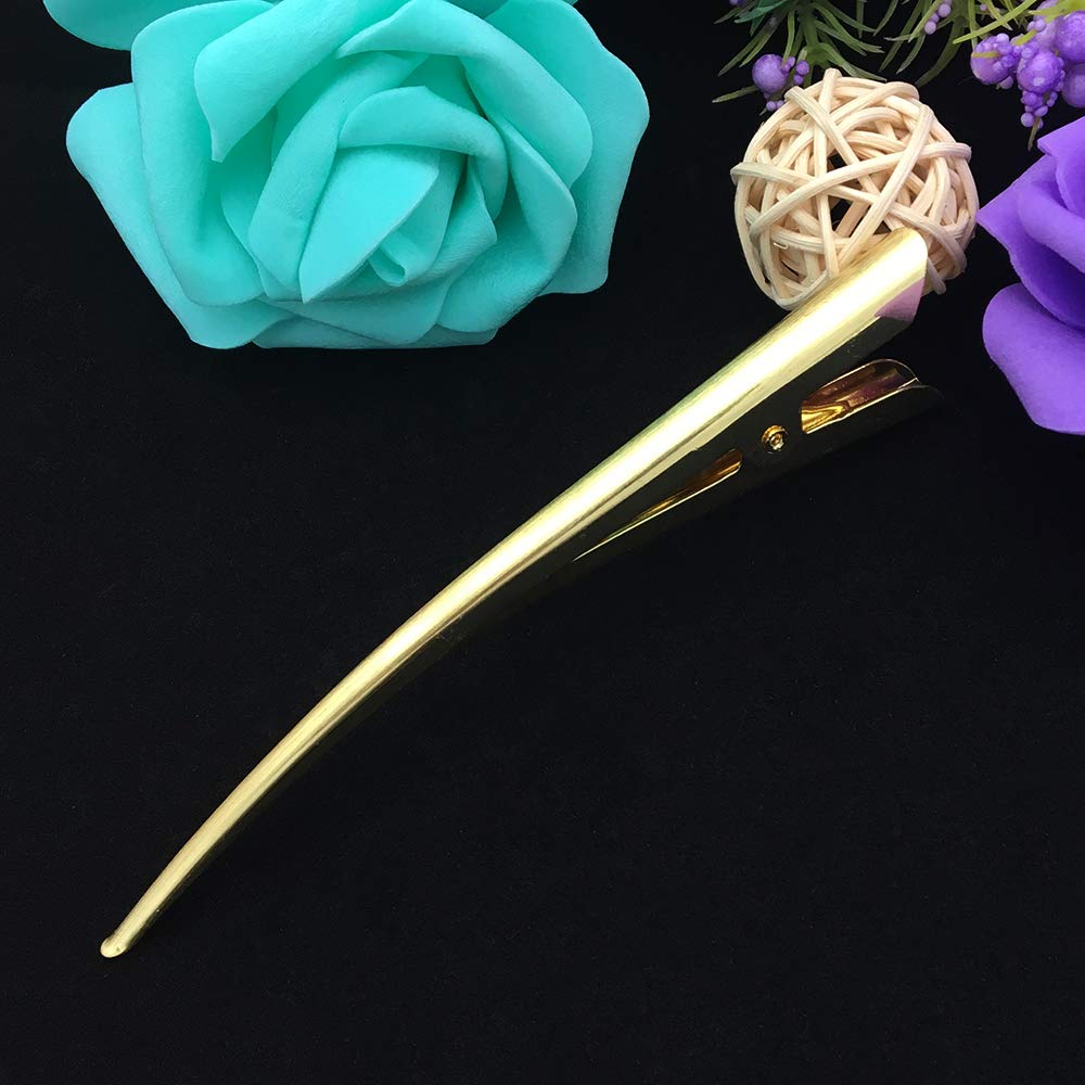 Sparkling Duck Bill Hair Clips - DIY Fashion Hair Accessories for Women & Girls | Shining Headwear for Parties, Weddings & Daily Styling