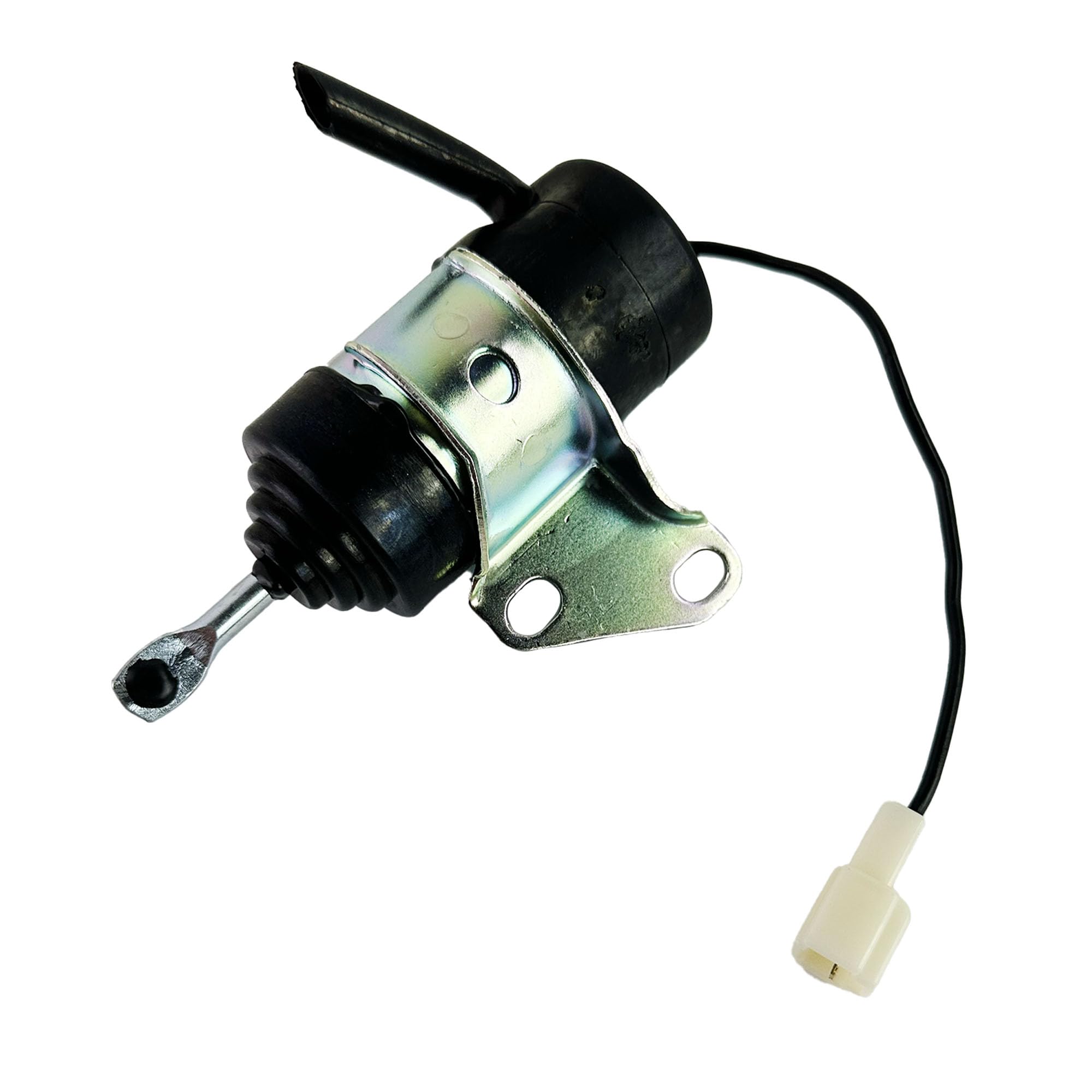 Kubota Fuel Shutoff Solenoid Valve E-16851-60014 - Compatible with Zero Turn Mowers, Lawn Tractors, Utility Vehicles & Excavators - Perfect for Engine Maintenance and Fuel System Repair