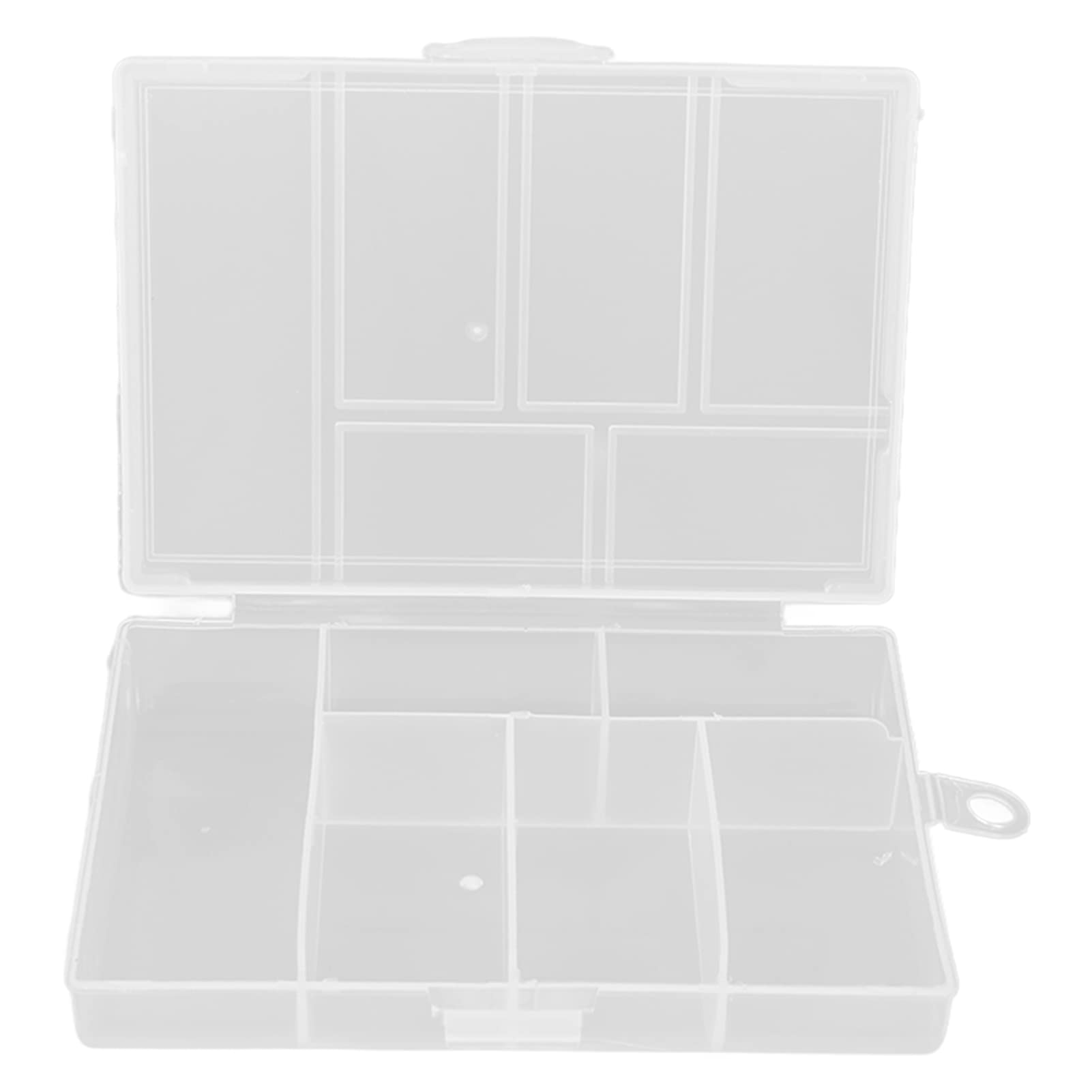 6-Compartment DIY Craft Storage Box - Small Beads Organizer for Jewelry Making, Sewing & Art Supplies | Perfect for Beading, Scrapbooking & Home Organization