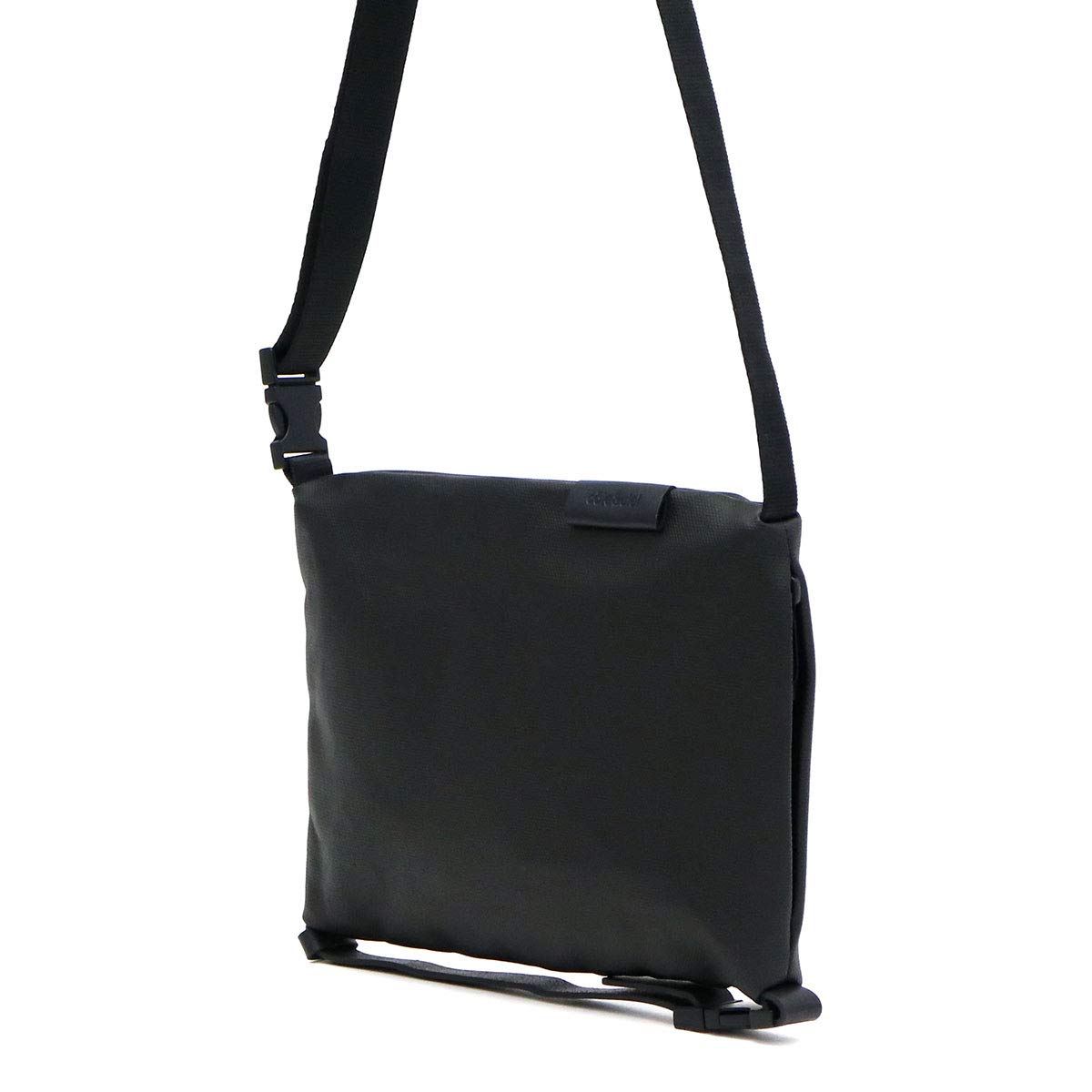 Cote & Ciel Men's Inn Small Crossbody Bag - Stylish & Compact Black Shoulder Bag for Everyday Use | Perfect for Work, Travel & Urban Commute
