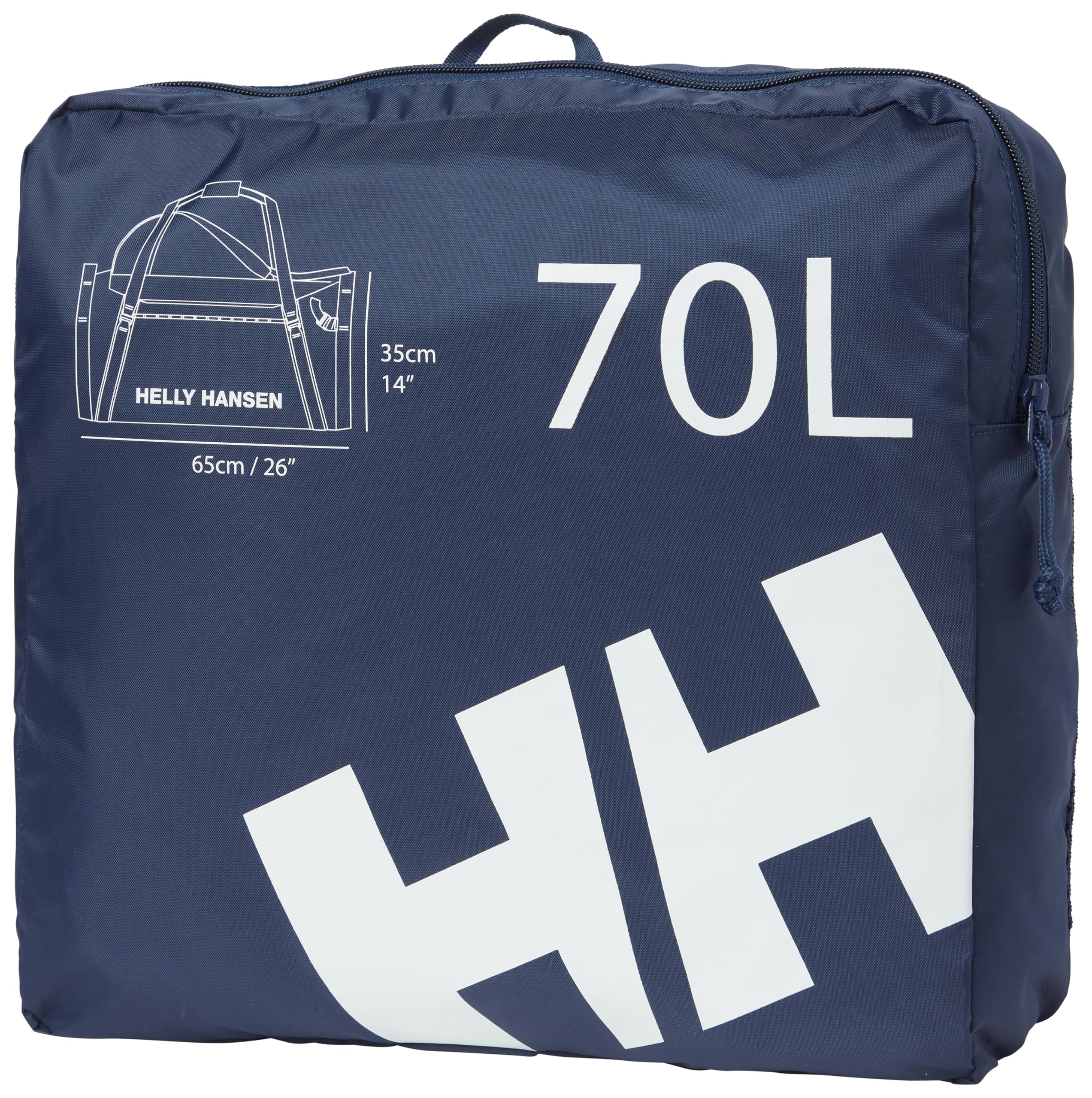 Helly-Hansen HH Duffel Bag 2 70L - Waterproof Travel Duffle Bag for Gym, Camping & Outdoor Adventures | Durable Carry-On Luggage for Men & Women