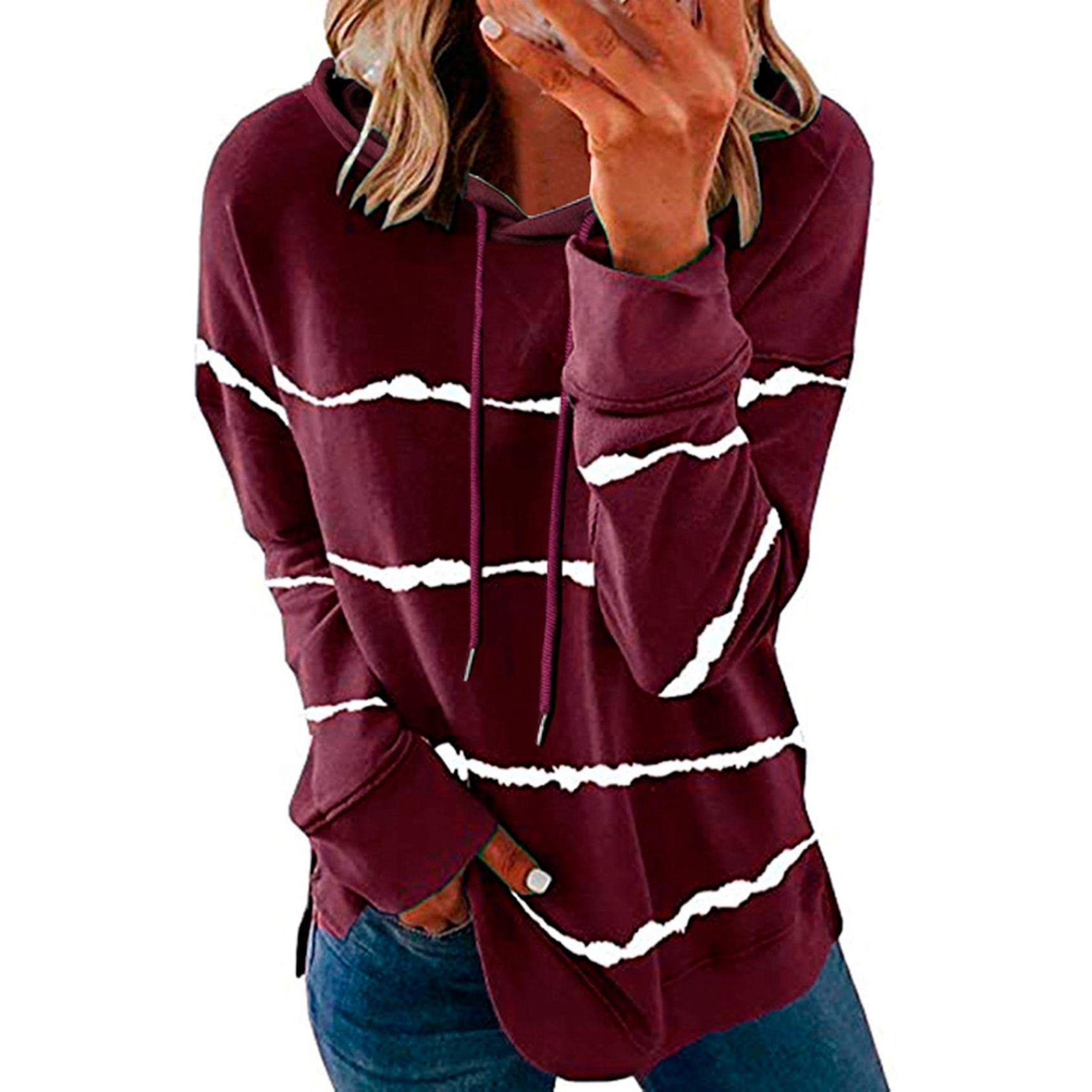 Women's Plus Size Letter Print Sweatshirt - Oversized Long Sleeve Round Neck Casual Loose Tops for Everyday Wear and Lounge Comfort