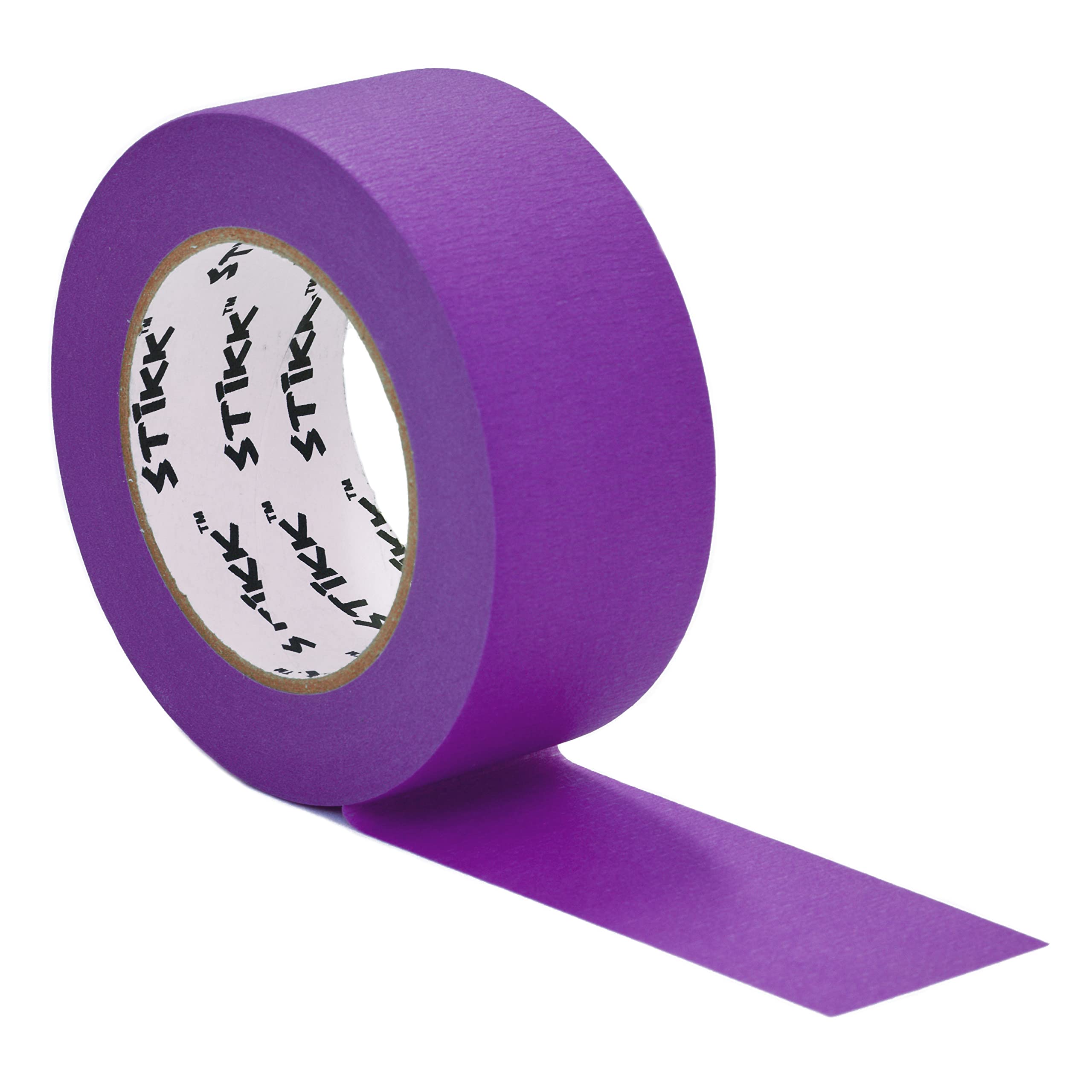 STIKK Purple Painter's Tape - 2 Inch x 60 Yards - Residue-Free Masking Tape for Painting Walls, Edges, Trim and Ceilings - Perfect for DIY Home Improvement Projects, Arts & Crafts - Ideal for Clean Lines and Professional Paint Jobs