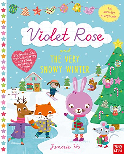 Violet Rose and the Very Snowy Winter Sticker Activity Book for Kids - Fun Winter-Themed Stickers, Coloring & Learning Activities | Perfect for Holiday Gifts, Classroom Rewards & Winter Break Entertainment