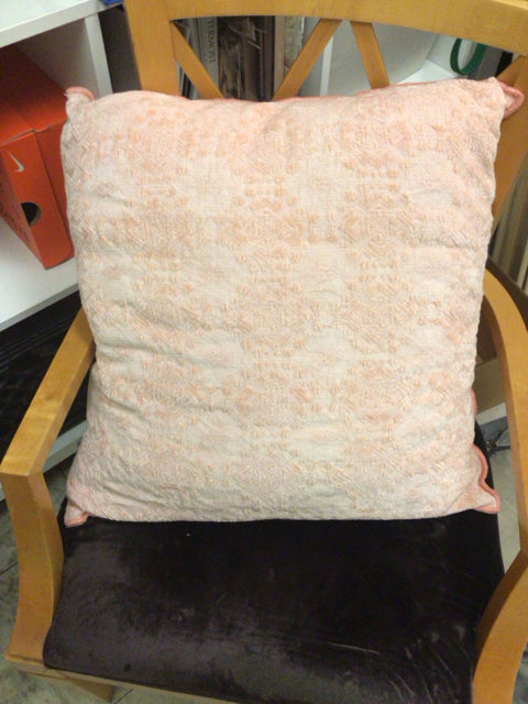 Salmon Pattern Fabric Pillow - Soft Decorative Throw Cushion for Sofa, Bed & Home Decor - Perfect for Living Room, Bedroom & Nursery