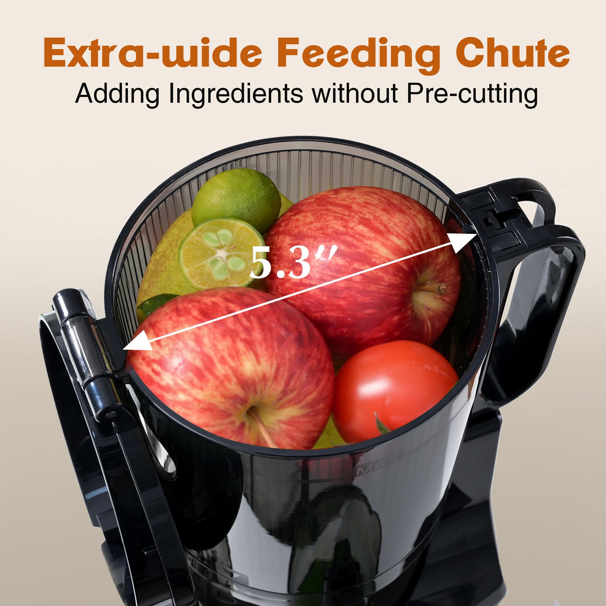 Premium Cold Press Juicer Machine - Fretta 5.3