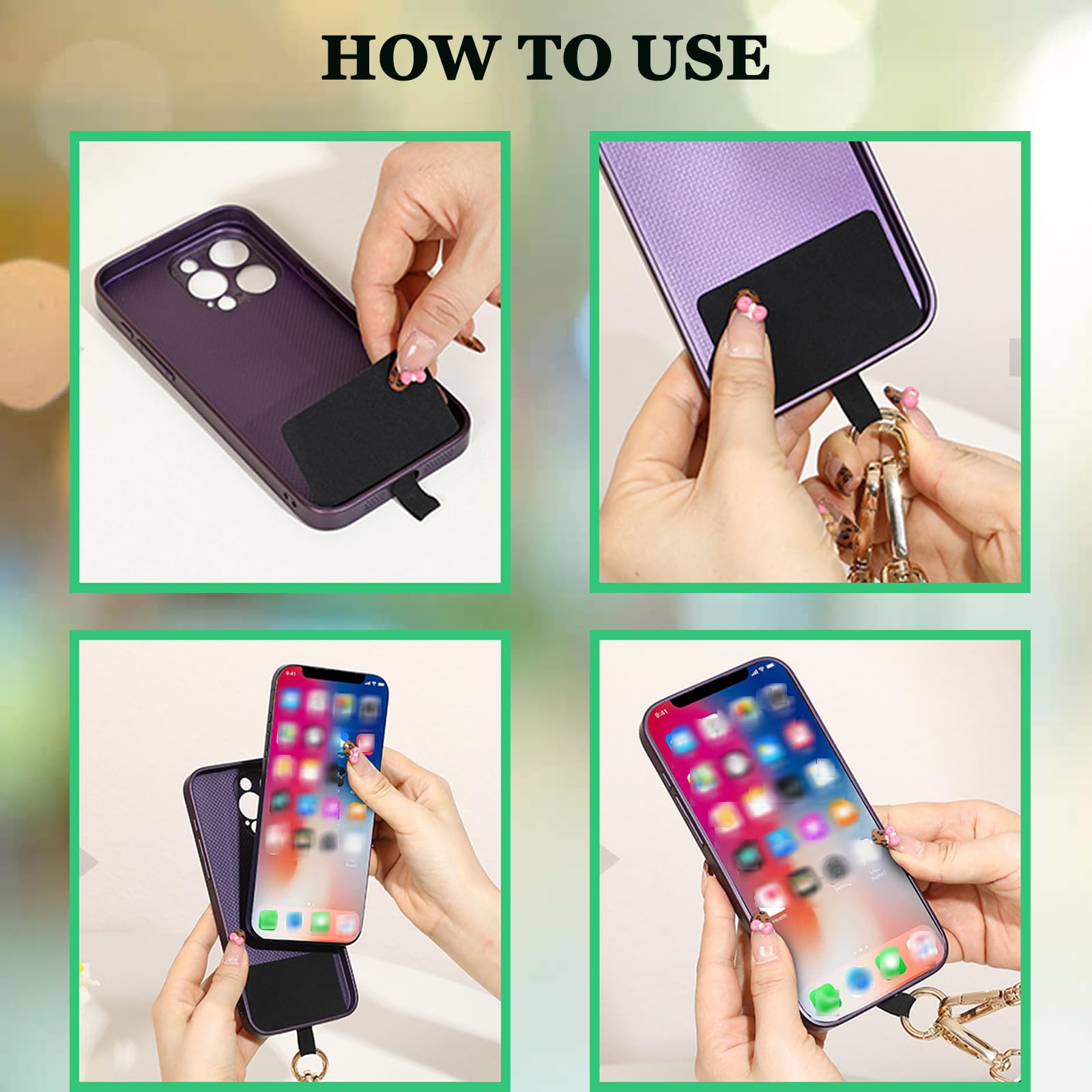 Women's Crossbody Phone Holder with Adjustable Strap & Zippered Pouch - Secure Hands-Free Phone Case for Running, Shopping & Travel - Perfect Gift for iPhone & Android Users