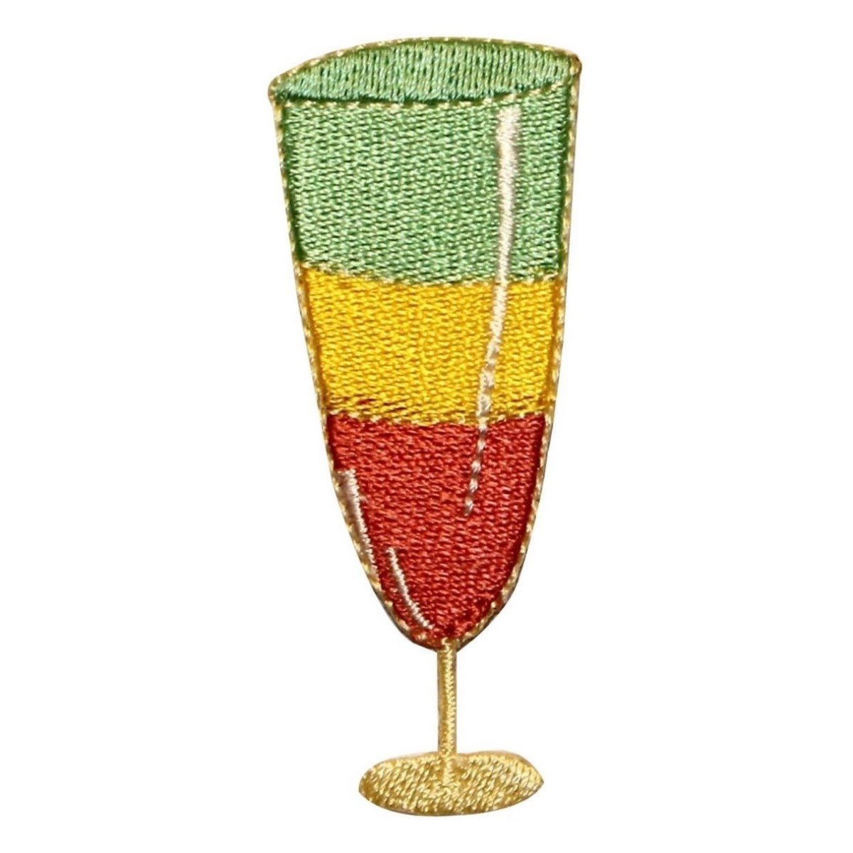 Fruity Cocktail Patch - Margarita Vacation Embroidered Iron On Applique for DIY Clothing, Hats & Bags | Perfect for Summer Outfits, Beach Parties & Festival Accessories