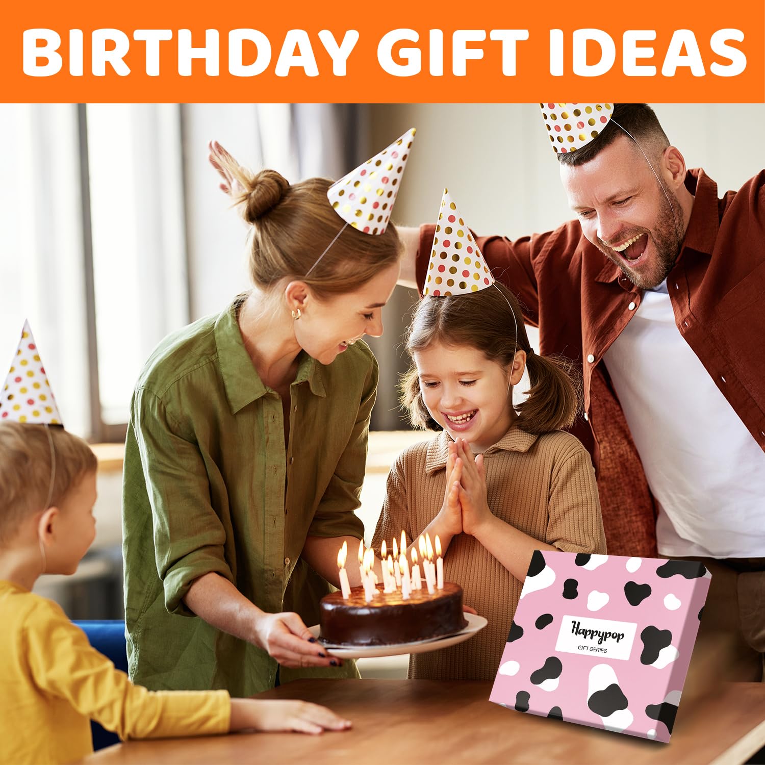 HappyPop Birthday Gifts for Kids Ages 6-12 - Unique Present Ideas for Girls & Boys with Greeting Card | Perfect for Birthdays, Parties & Special Occasions