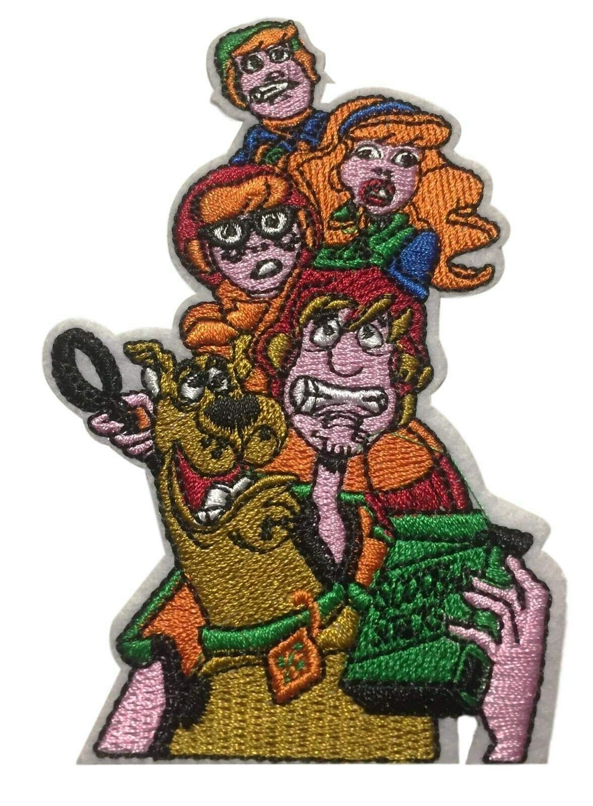 Scooby Doo Embroidered Iron-On Patch 3.5