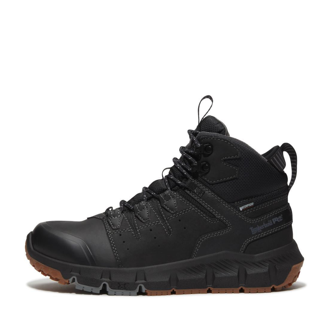 Waterproof Soft Toe Work Boots for Men - Lightweight Safety Shoes with Slip Resistance, Comfortable for Construction, Hiking & Outdoor Work (Ideal for Rainy Weather & Tough Job Sites)