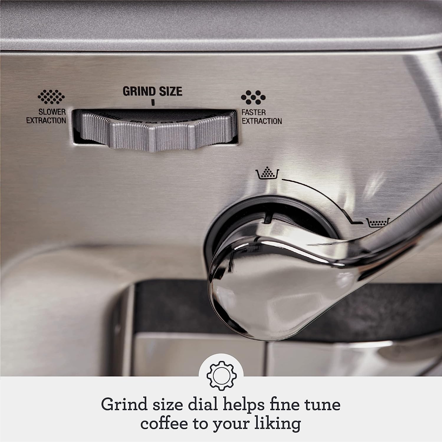 Breville Barista Express Impress Espresso Machine with Built-in Grinder - Brushed Stainless Steel - Perfect for Home Baristas & Coffee Lovers - Ideal for Espresso, Latte & Cappuccino Making