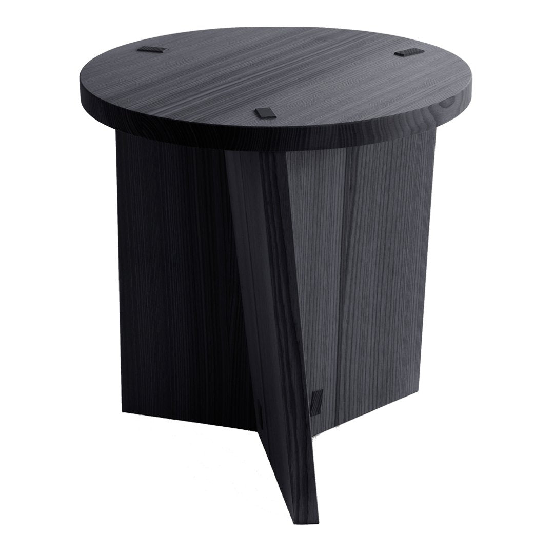 Arte Marfa Stool - Modern Handcrafted Wooden Bar Stool with Metal Base for Kitchen Island, Dining Room & Home Decor | Durable & Stylish Seating Solution