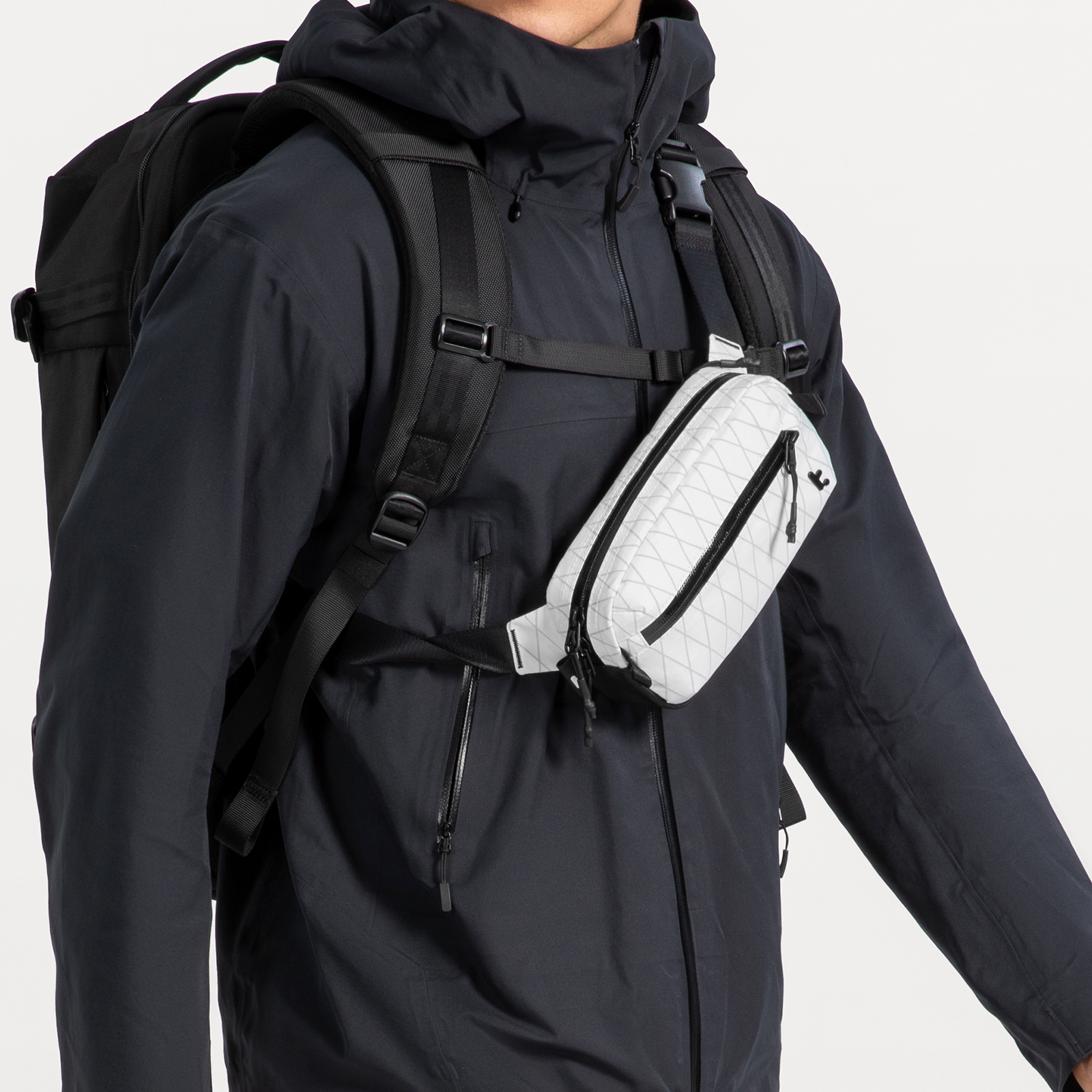 Aviator T35 X-Pac Chest Bag - Durable Crossbody Sling Pack for Outdoor, Travel & Everyday Use - Water-Resistant & Lightweight Design