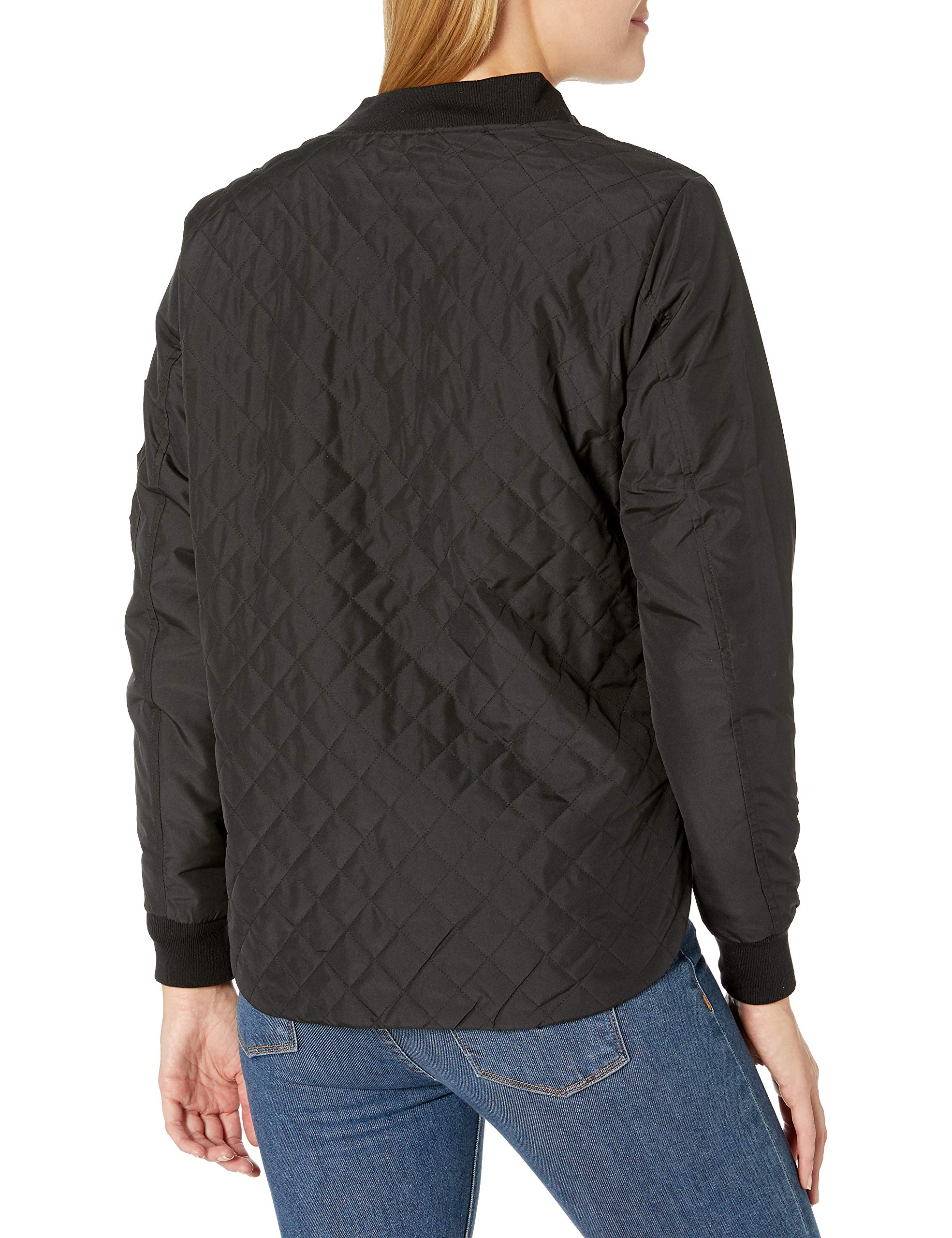 Charles River Apparel Women's Quilted Boston Flight Jacket - Lightweight Water-Resistant Winter Coat for Travel & Outdoor Activities | Perfect for Commuting, Airplane Trips & Casual Wear