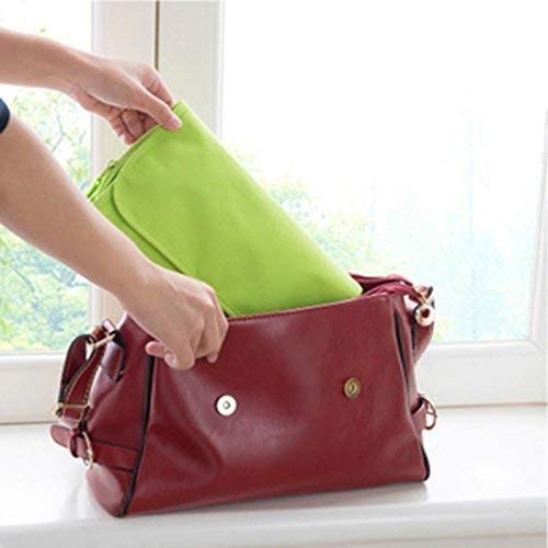 Kridix Foldable Hanging Travel Cosmetic Bag - Waterproof Makeup Organizer Case & Toiletry Pouch for Women | Perfect for Travel, Bathroom Storage & Wall Mount Dressing Kit - Multi-Purpose Utility Organizer