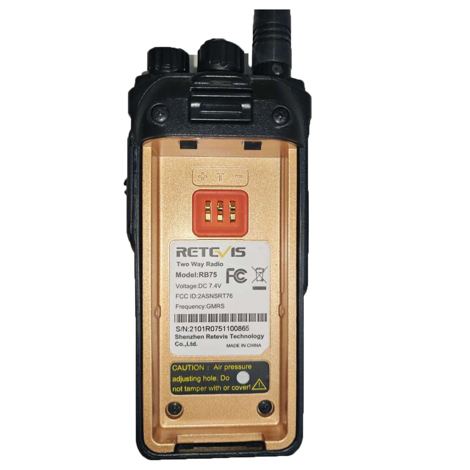 Retevis RB75 Waterproof Walkie Talkies - 5 Watt GMRS Two-Way Radio with IP67 Rating, 4500mAh Battery & Repeater Capability | Long Range Heavy Duty Walkie Talkies for Farm, Church, Manufacturing, School & Construction Sites (10 Pack) | Perfect for Outdoor Adventures, Emergency Communication & Team Coordination