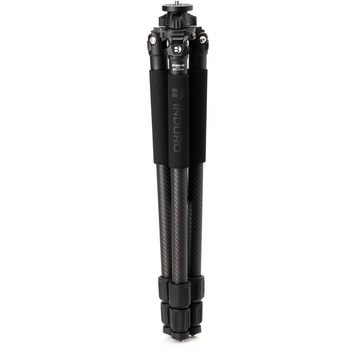 Benro BICLT203 Classic Series 2 Stealth Carbon Fiber Tripod - Lightweight Travel Tripod for DSLR Cameras, Perfect for Photography, Videography & Outdoor Adventures
