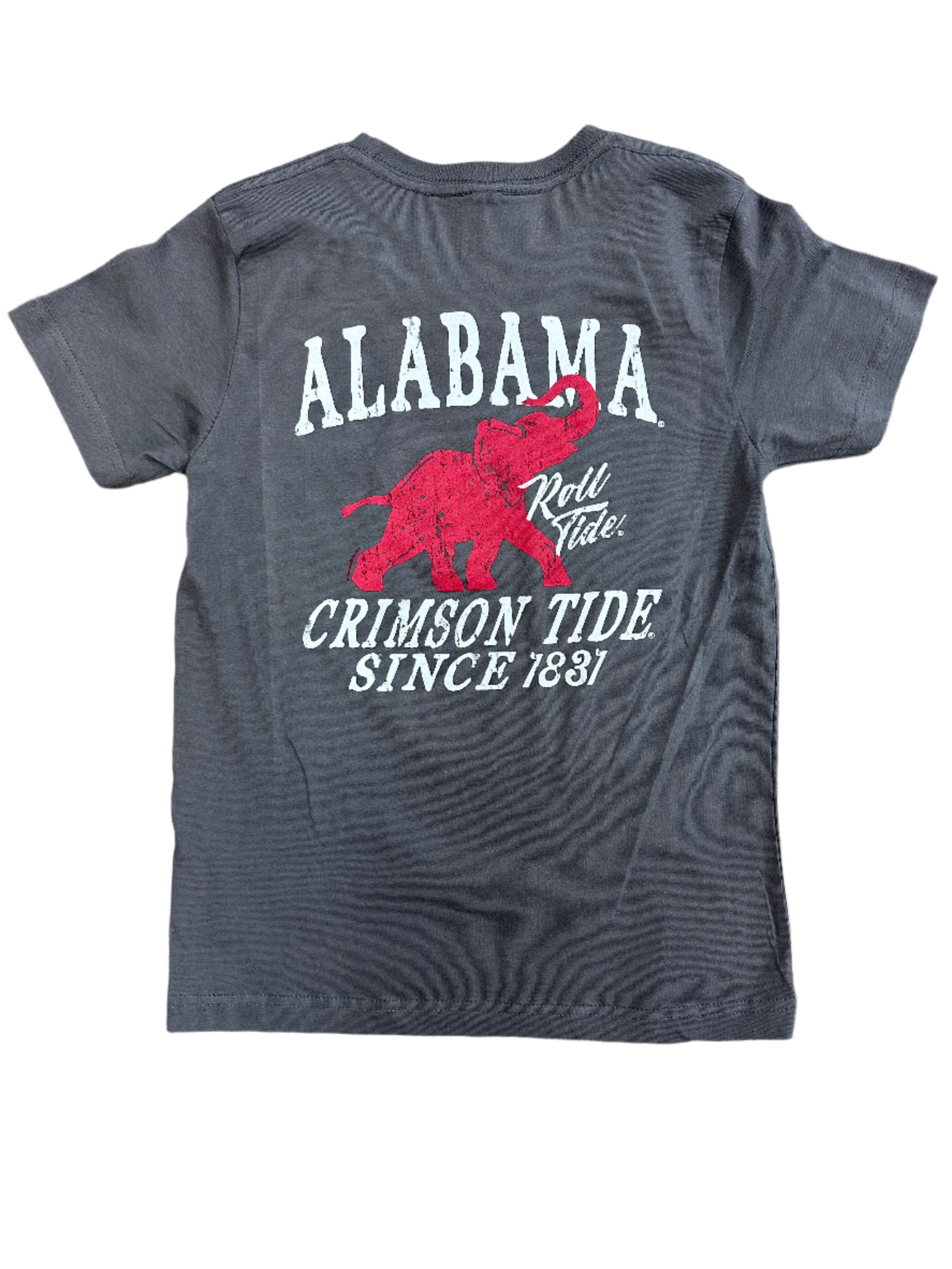 Alabama Crimson Tide Boys' T-Shirt - Officially Licensed NCAA Football Fan Apparel for Kids - Perfect for Game Day, School, and Sports Events