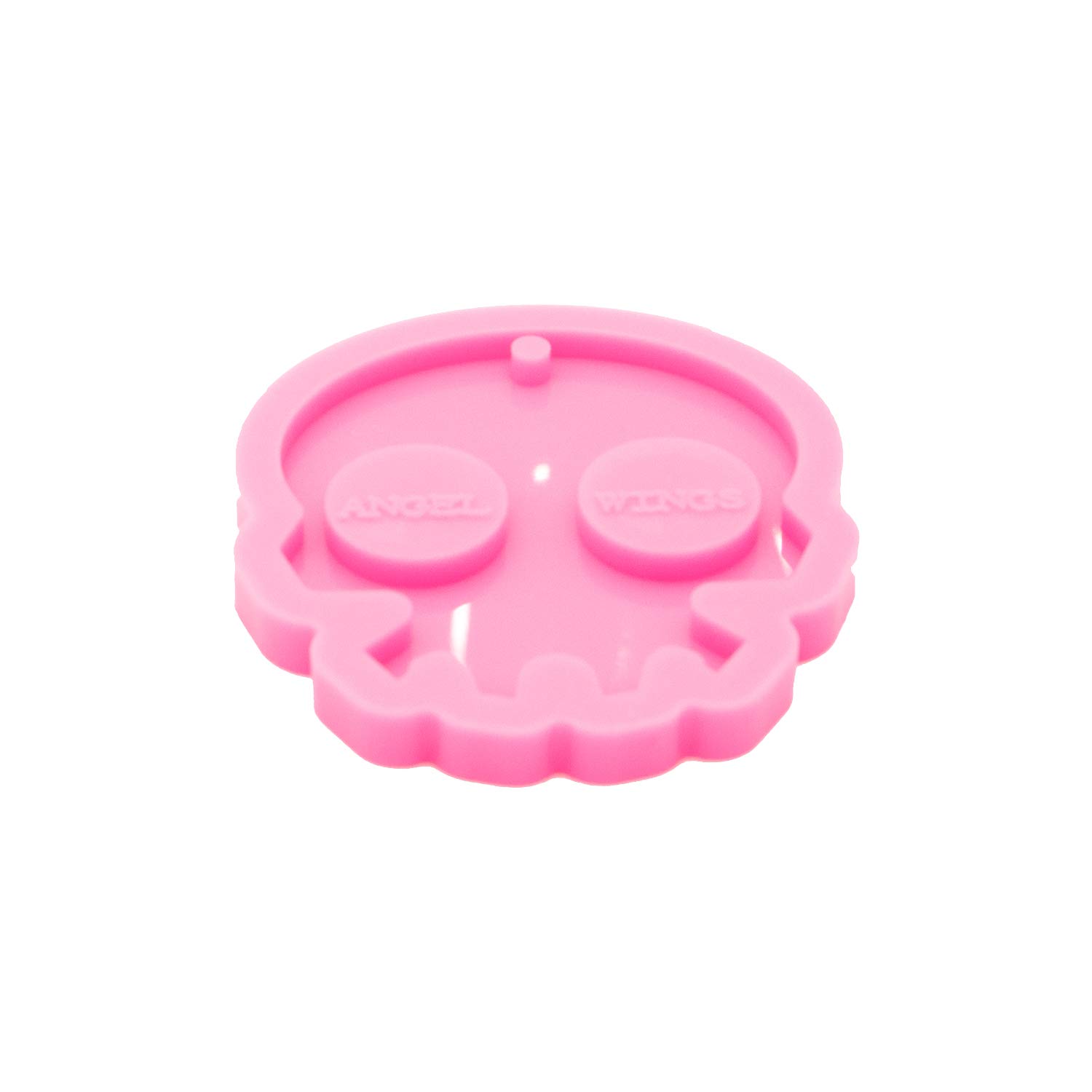 Premium Shiny Skull Silicone Molds for Resin Keychains & Jewelry Making - Halloween DIY Craft Supplies - Perfect for Necklaces, Charms & Epoxy Projects