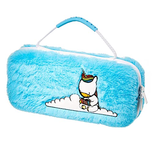Fluffy Unicorn (Blue)