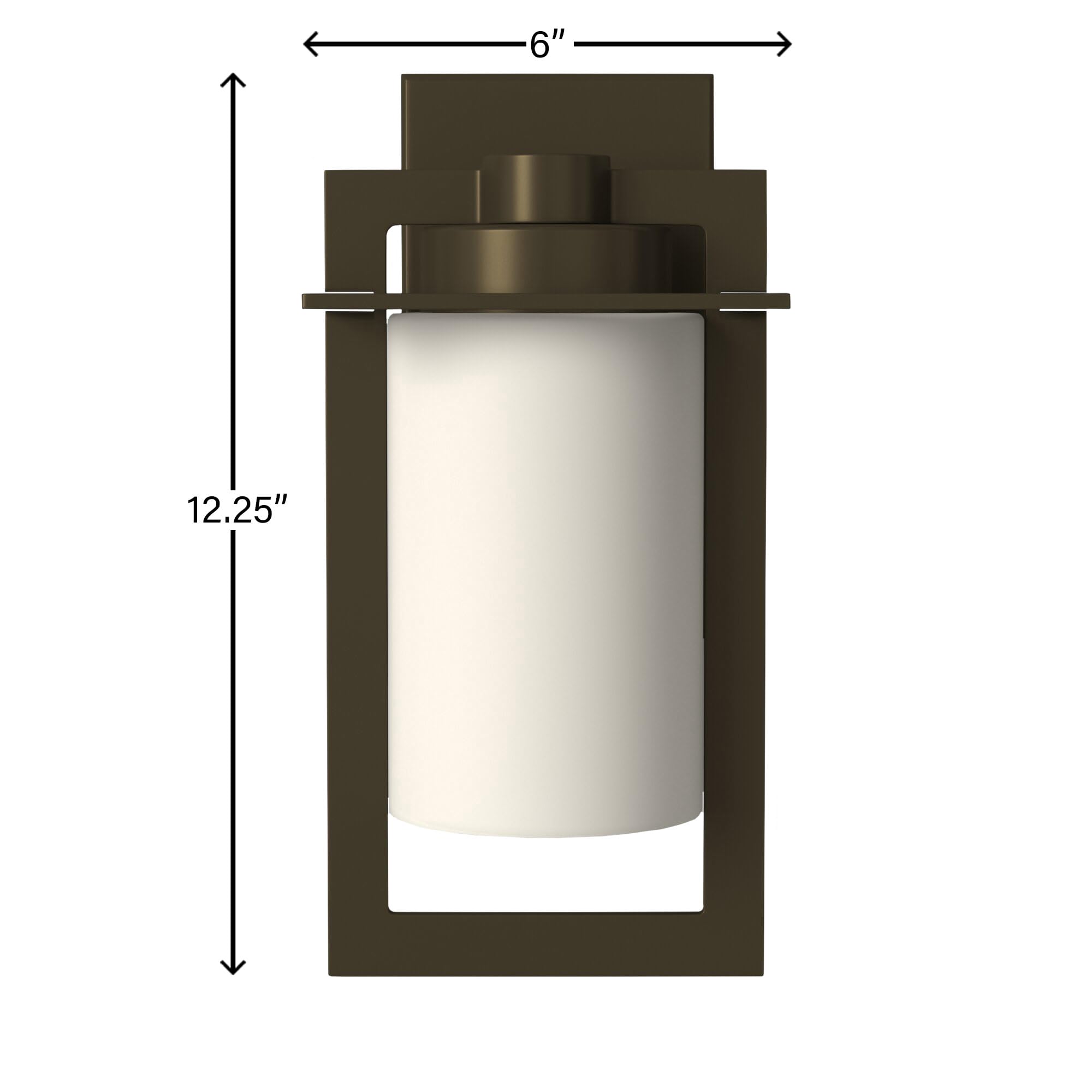 Hinkley Colfax Collection One Light Small Outdoor Wall Mount in Bronze - Perfect for Porch, Patio, and Garden Lighting
