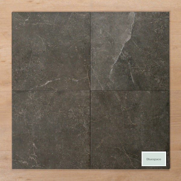 Avalon Charcoal Matte P2 Porcelain Tile 300x300mm - Premium Floor & Wall Tile for Kitchen, Bathroom & Living Room