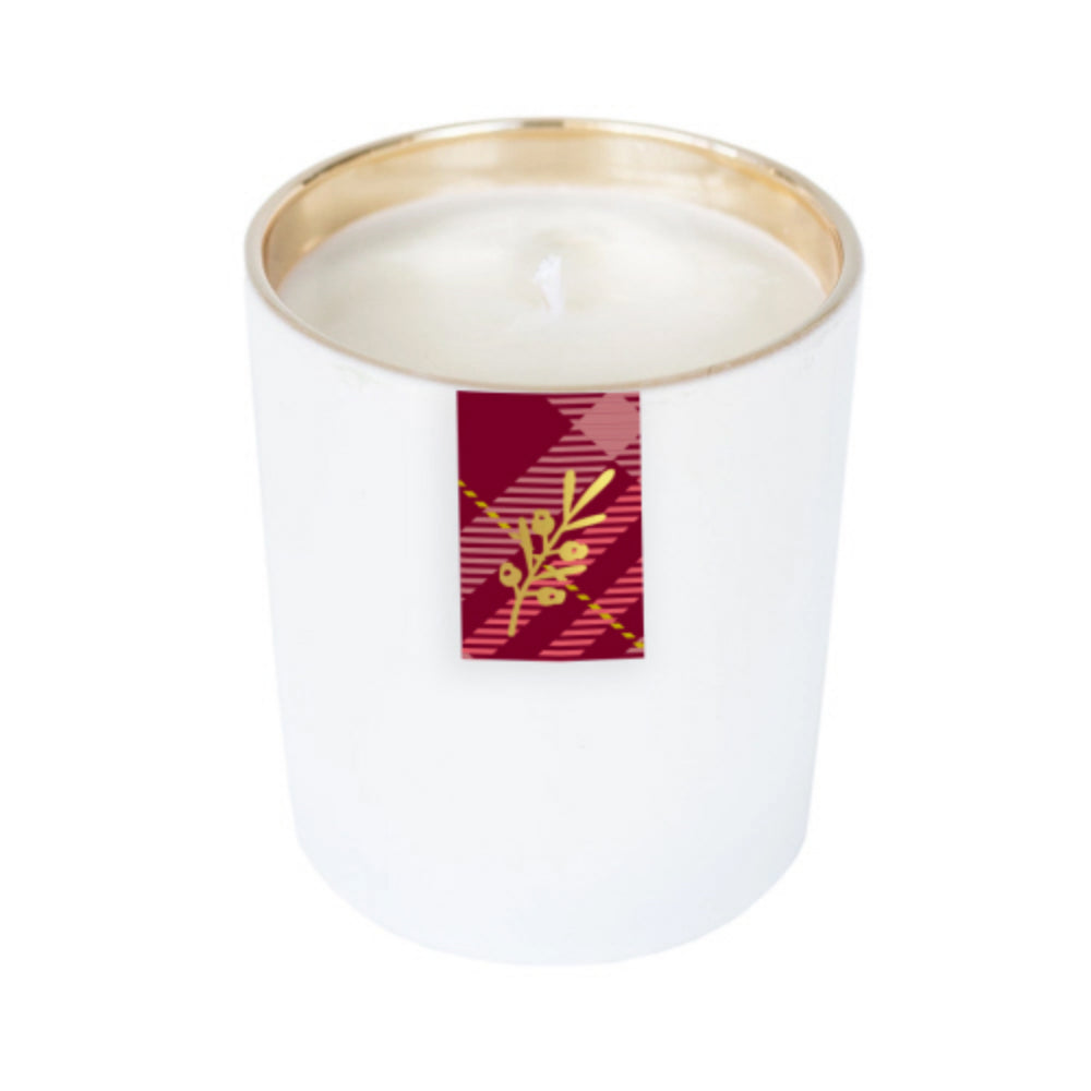 Annapolis Holiday Boxed Candle - Pomander Scented Soy Wax Candle for Christmas Decor, Home Fragrance & Gift Giving