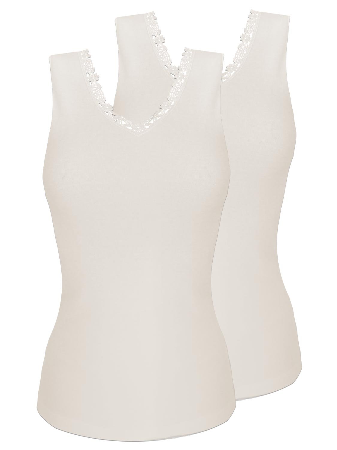 2 Pack Women's Thermal Camisole Tops - Soft Warm Layering Underwear for Winter, Fall & Cold Weather - Perfect for Work, Travel & Outdoor Activities