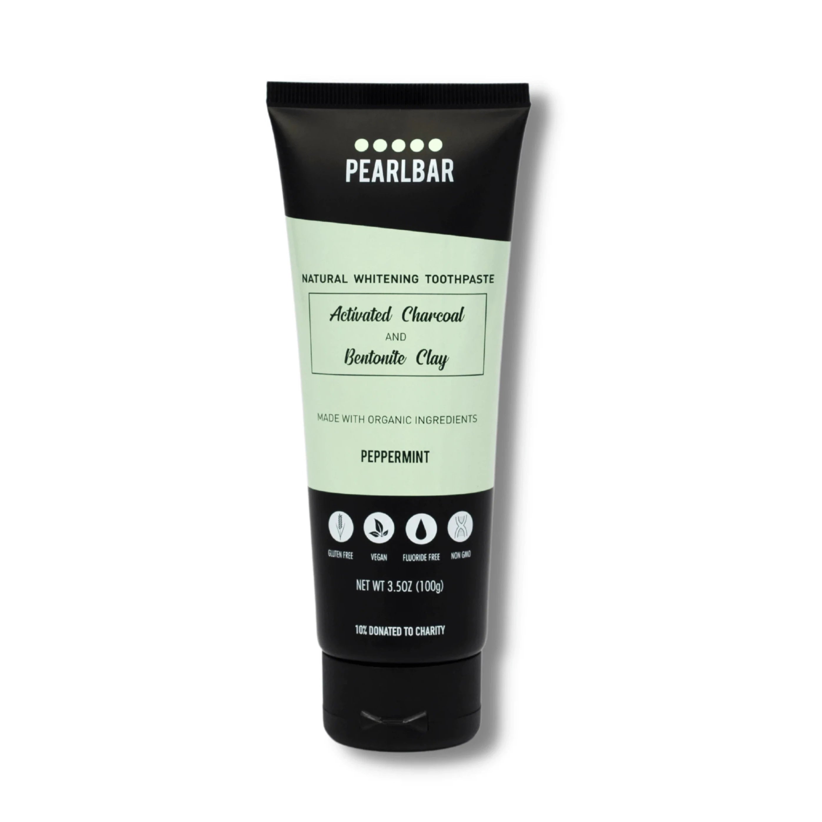 Natural Whitening Toothpaste with Charcoal & Bentonite Clay - Freshens Breath & Removes Stains for a Brighter Smile - Perfect for Daily Oral Care & Teeth Whitening
