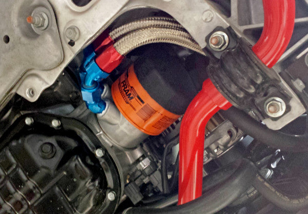 2012-2020 Nissan 370Z Z34 SETRAB Performance Oil Cooler Kit - Street Edition | High-Performance Cooling System for Track & Daily Driving