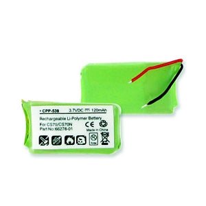 Plantronics CS70 Replacement Battery - Compatible with Plantronics CS70 Wireless Headset - Long-Lasting Power for Office & Call Center Use