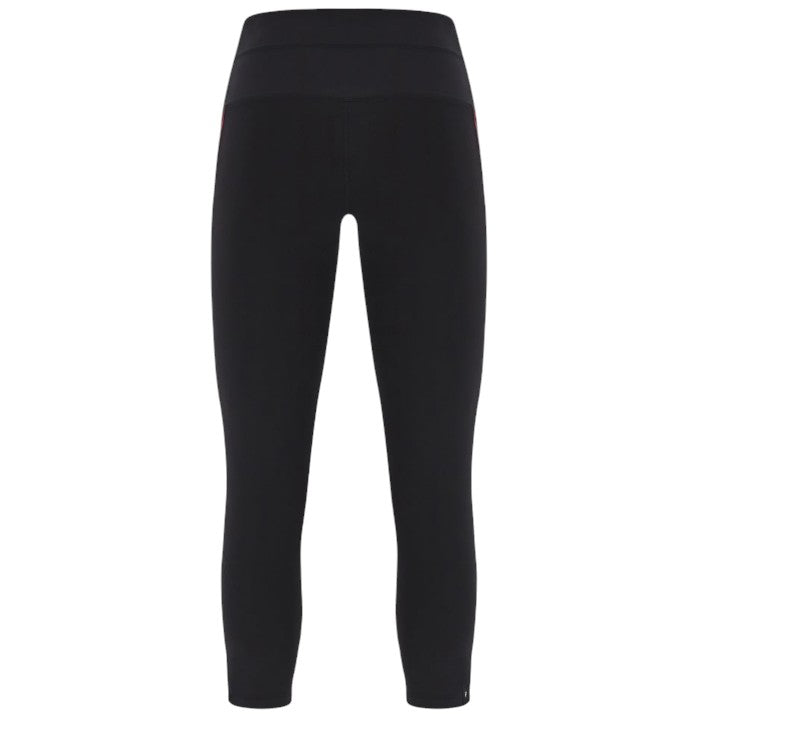 Malgrats Women's 7/8 High Waist Yoga Leggings - Red Workout Pants for Running, Gym & Lounge - Comfortable Tummy Control Athletic Tights