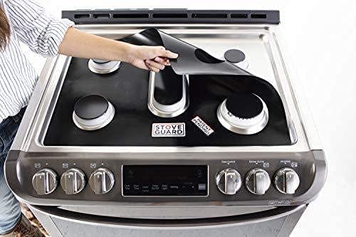 StoveGuard Stove Protectors for Kenmore Gas Ranges | Custom Cut Ultra Thin Easy Clean Stove Liner | Made in USA | 3-Pack (Model 79032363410) | Protect Countertops from Heat & Spills - Perfect for Kitchens, Restaurants & RVs