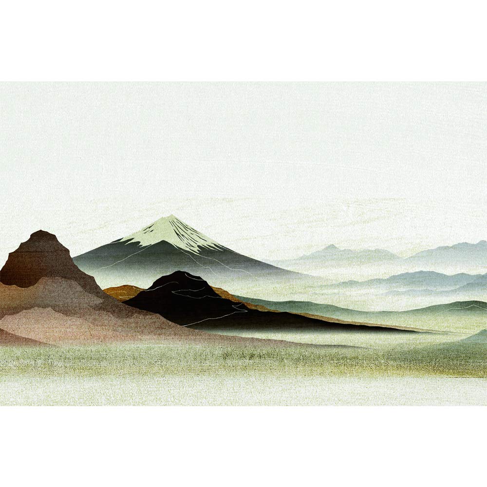 IDEA4WALL Traditional Chinese Landscape Peel and Stick Wallpaper - 66x96 Inches Large Removable Wall Mural for Bedroom Decor | Perfect for Home, Office & Nursery Wall Stickers