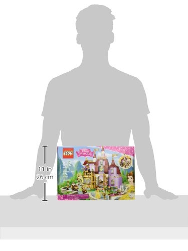 LEGO Disney Princess Belle's Enchanted Castle Building Set 41067 - Creative Toy for Kids, Disney Princess Fans & Collectors - Perfect for Birthday Gifts, Pretend Play & Display