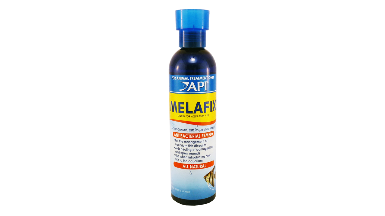 API Melafix Antibacterial Fish Treatment for Freshwater & Saltwater Aquariums - Heals Wounds, Fin Rot & Infections - Ideal for Betta, Goldfish & Tropical Fish