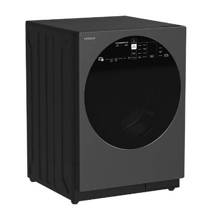Hitachi R-HW620RS XK/XW/X 416L Multi-Door Refrigerator & BD-D120XGV Front Load Washer Dryer Combo 12/8KG - Large Capacity Smart Home Appliances for Modern Kitchens and Laundry Rooms