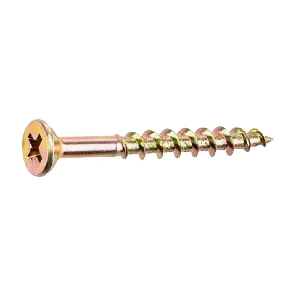 Premium Accord Chipboard Screws YZ PHL 8G x 32mm (500 Pack) - Ideal for Furniture Assembly, DIY Projects & Woodworking Applications