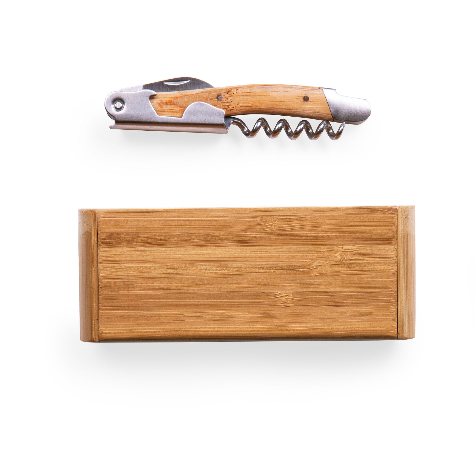 Premium Elan Deluxe Wine Opener Corkscrew - Elegant Bamboo Gift Box - Perfect for Wine Lovers, Dinner Parties & Hostess Gifts