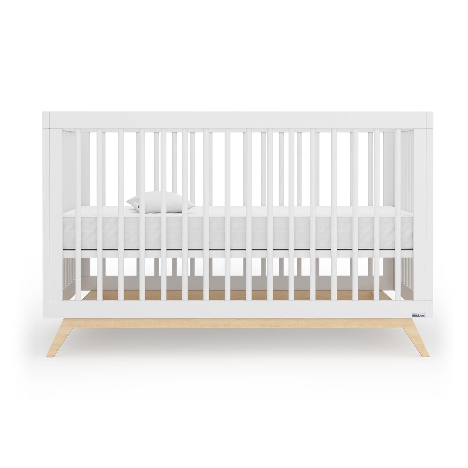 Convertible 3-in-1 Crib for Nursery - Toddler Bed & Daybed - Perfect for Small Spaces & Modern Baby Rooms