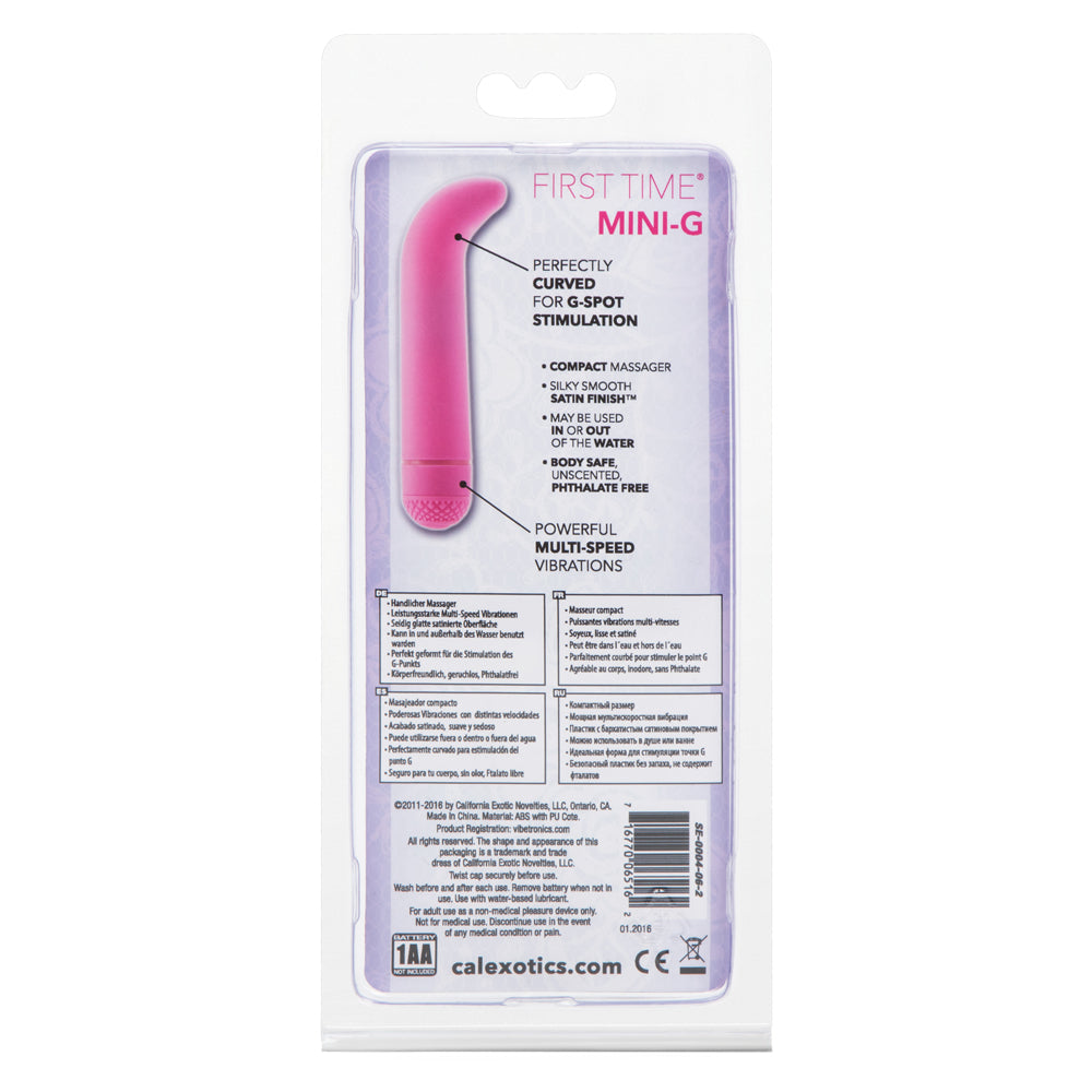 Mini G Spot Vibrator for Women - Powerful Clitoral & G Spot Stimulation - Rechargeable Waterproof Silicone Vibrator - Perfect for Couples Play & Solo Pleasure