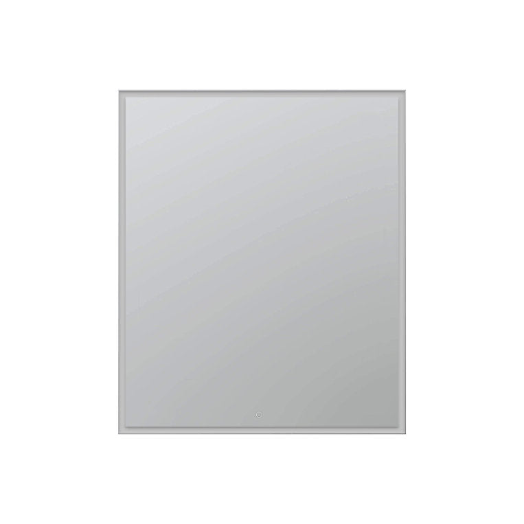 Aquadom Edge 20x32 Inch LED Lighted Bathroom Mirror with Anti-Fog - Modern Vanity Mirror for Makeup, Shaving & Home Decor (Bathroom, Bedroom, Dressing Room)