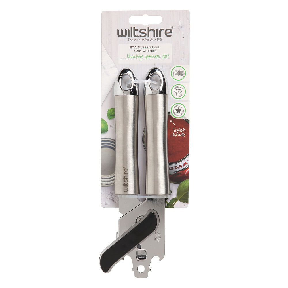 Premium Stainless Steel Can Opener - Heavy Duty Commercial Grade Kitchen Tool for Restaurants, Camping & Emergency Preparedness