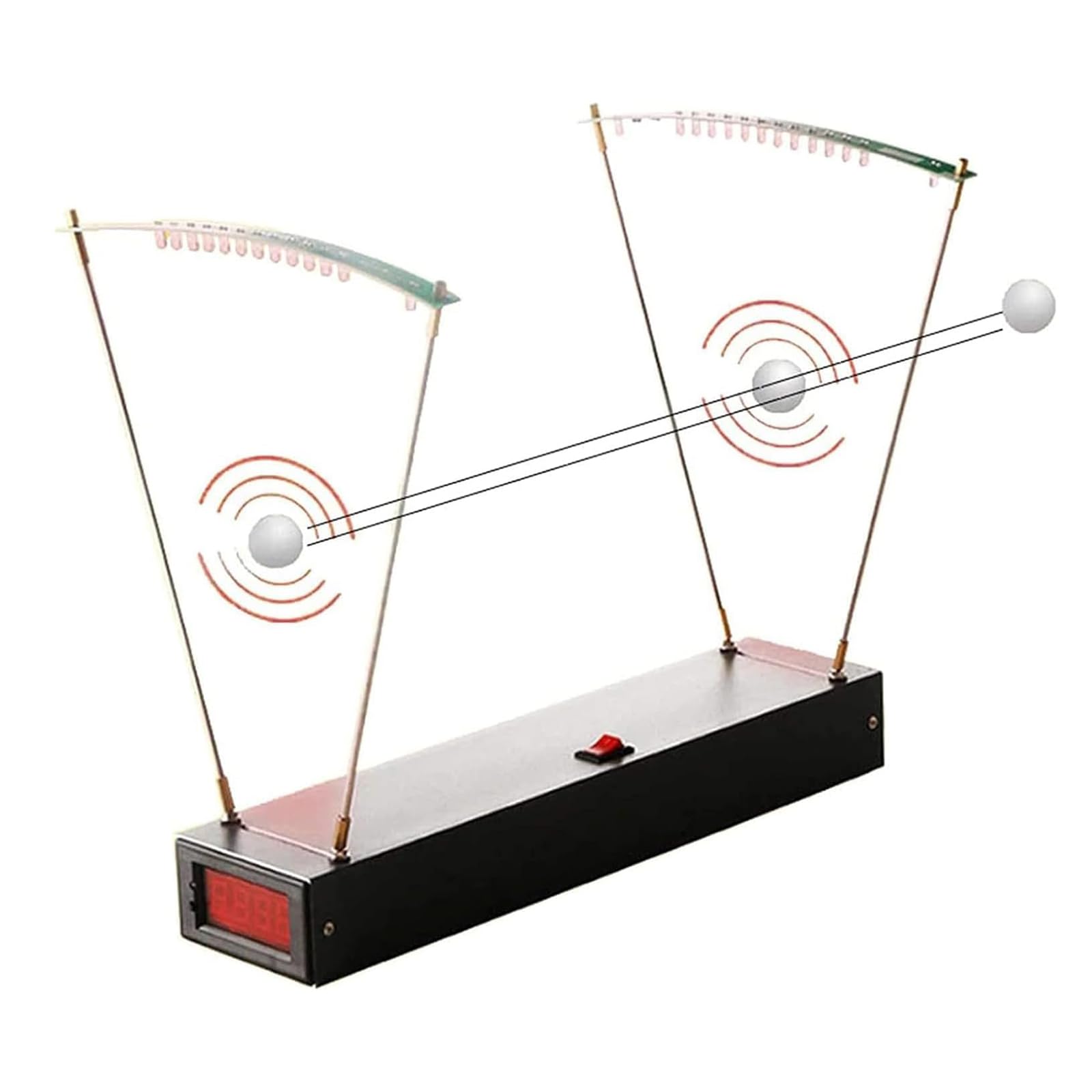 Ballistic Precision Chronograph - Shooting Speed Tester with 1-999.9M/S Measuring Range | Records & Averages Display | Perfect for Tennis, Badminton & Sports Training