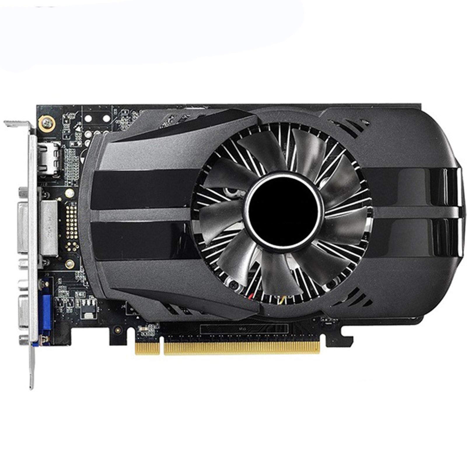 ASUS GTX 750Ti 2GB GDDR5 128Bit Graphics Card - Compatible with NVIDIA GeForce GTX 750 Ti, GTX 650, GTX 760, GTX 1050 - High Performance Video Card for Gaming, Streaming & Graphic Design